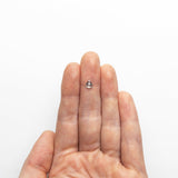 0.45ct 5.39x4.66x2.22mm Pear Rosecut 19616-11