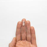 3.10ct 15.87x8.13x2.56mm GIA VS2 K Oval Rosecut 19883-01
