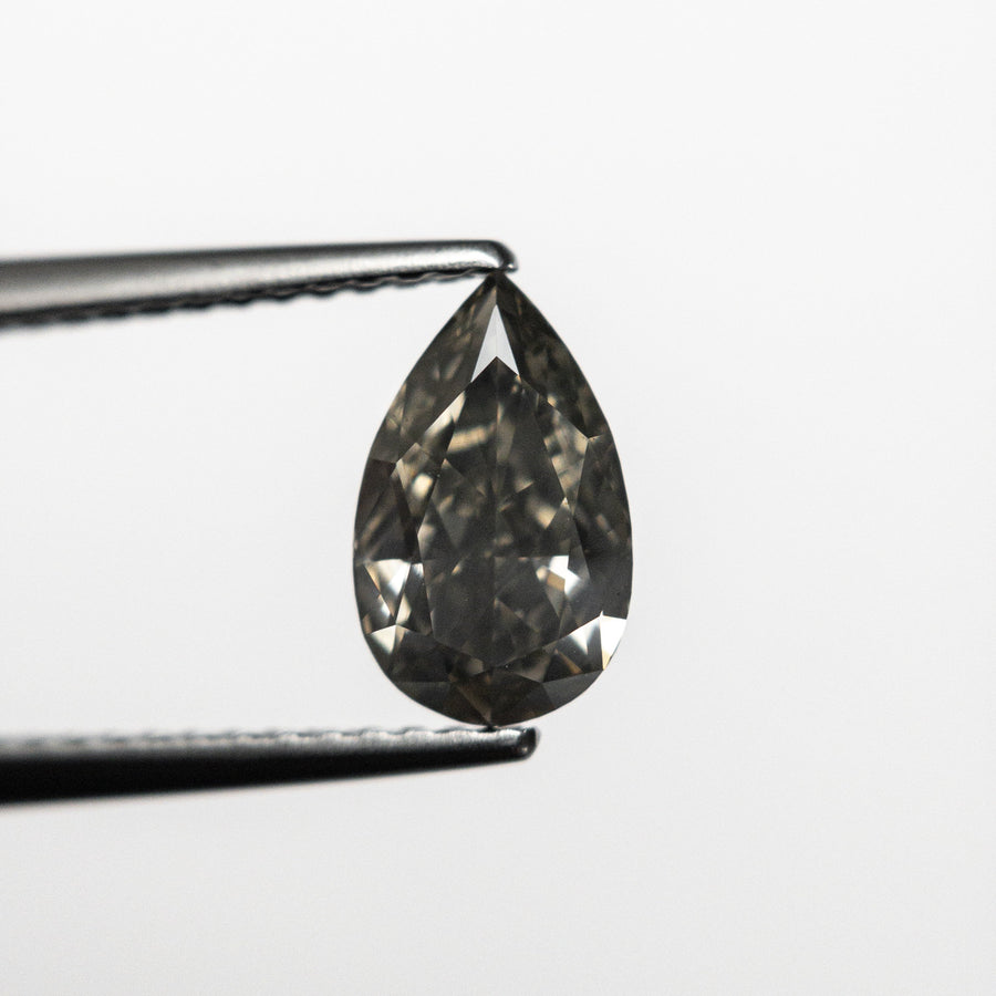 1.05 8.82x5.38x3.22mm Fancy Grey Pear Brilliant 19913-14