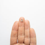 1.10ct 7.48x8.47x2.59mm Triangle Rosecut 20019-10