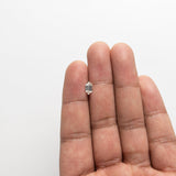 0.71ct 8.09x4.13x2.80mm VS2 J Hexagon Step Cut 20729-02