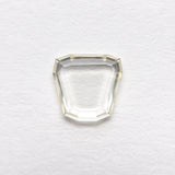 0.92ct 6.81x7.15x1.51mm Shield Portrait Cut Sapphire 20777-01
