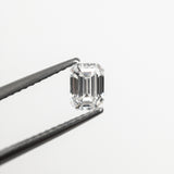 0.54ct 5.35x3.83x2.68mm GIA VVS2 D Cut Corner Rectangle Step Cut 21161-01