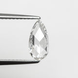 0.71ct 9.52x4.66x1.96mm SI2 F Pear Rosecut 21225-01 🇨🇦