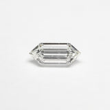 0.45ct 7.39x3.06x2.27mm SI2 I Hexagon Step Cut 🇨🇦 21288-01