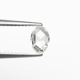 0.59ct 6.74x4.60x2.09mm SI1 J Oval Rosecut 21314-01