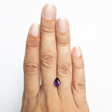 1.41ct 8.37x6.61x3.64mm Pear Brilliant Cut Sapphire 21568-01