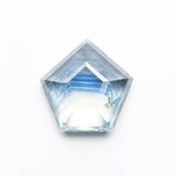 2.33ct 8.71x8.77x3.33mm Pentagon Rosecut Sapphire 21603-32