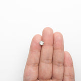 1.00ct 6.14x6.13x3.95mm SI1 C3 Round Brilliant 21970-03