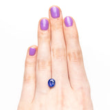 2.04ct 7.45x6.50x4.93mm Oval Brilliant Sapphire 22592-01