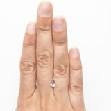 0.46ct 7.41x4.08x2.16mm Geo Pear Step Cut Sapphire 22840-01