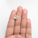 4.72ct 10.86x10.40x5.76mm SI1 M-N Antique Old Mine Cut 23118-01
