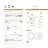 1.55ct 7.41x7.40x4.60mm GIA SI2 Fancy Grey Round Brilliant 21668-01