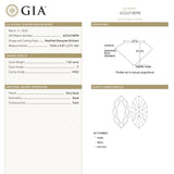 1.02ct 10.54x5.07x2.71 mm GIA VVS2 F Modern Antique Moval Brilliant 20715-01