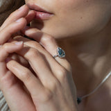 GATEWAY RING | MOSS AGATE