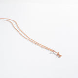 ROSE PENDANT NECKLACE | 14K GOLD