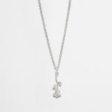 ROSE PENDANT NECKLACE | 14K GOLD