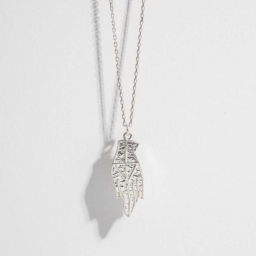PROTECTION PENDANT NECKLACE | SILVER