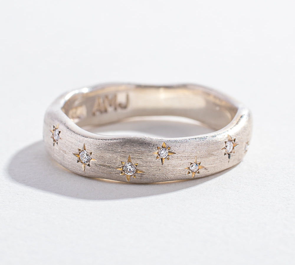 STARRY NIGHT RING | DIAMONDS & 14K GOLD