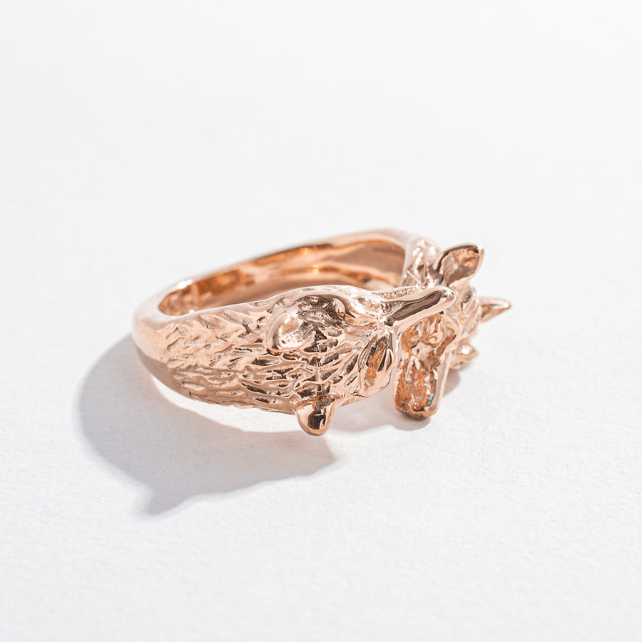WOLF PACK RING | GOLD VERMEIL