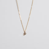 CRYSTAL NUGGET NECKLACE  | 14K GOLD
