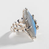 CELESTIAL EYE RING | LABRADORITE
