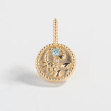 SCORPIO MEDALLION | 14K YELLOW GOLD