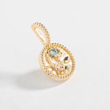 SCORPIO MEDALLION | 14K YELLOW GOLD