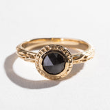 MATRIX HALO BEZEL RING | ONYX