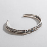 THE DIVINE TESSERA CUFF | MOONSTONE