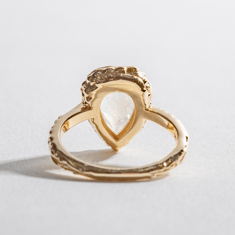 GRAND EXIT RING | MOONSTONE & 14K GOLD