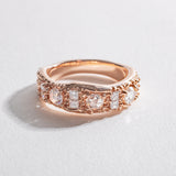 RING OF THE NILE | 14K GOLD & WHITE DIAMONDS