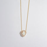 GRAND EXIT PENDANT | 14K GOLD | OPAL