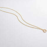 ETERNITY NECKLACE | 14K GOLD