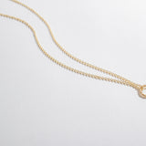 ETERNITY NECKLACE | 14K GOLD