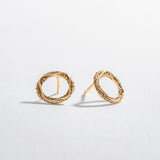 FIRST CONTACT STUDS | 14K GOLD