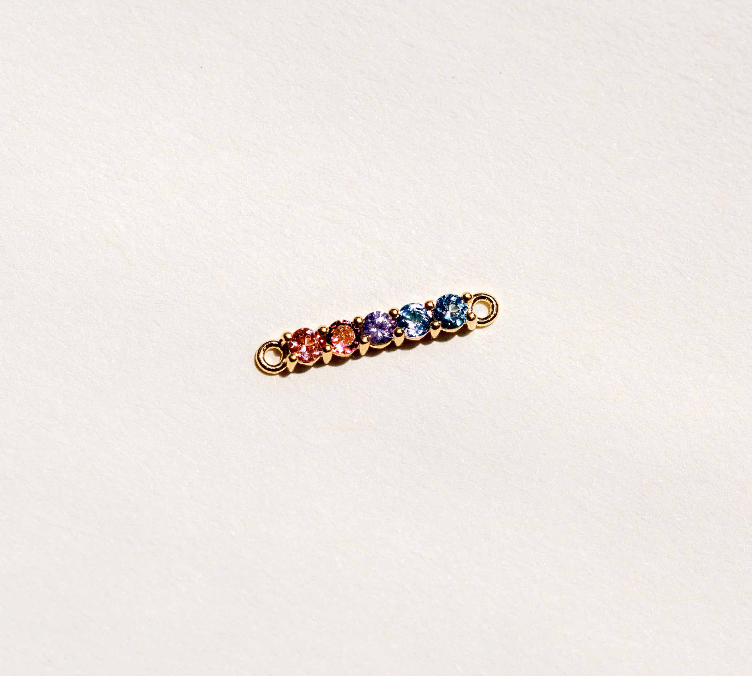 PRIDE FLAG CONNECTORS FOR PERMANENT BRACELETS