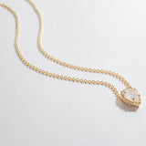 GRAND EXIT PENDANT | 14K GOLD | MOONSTONE