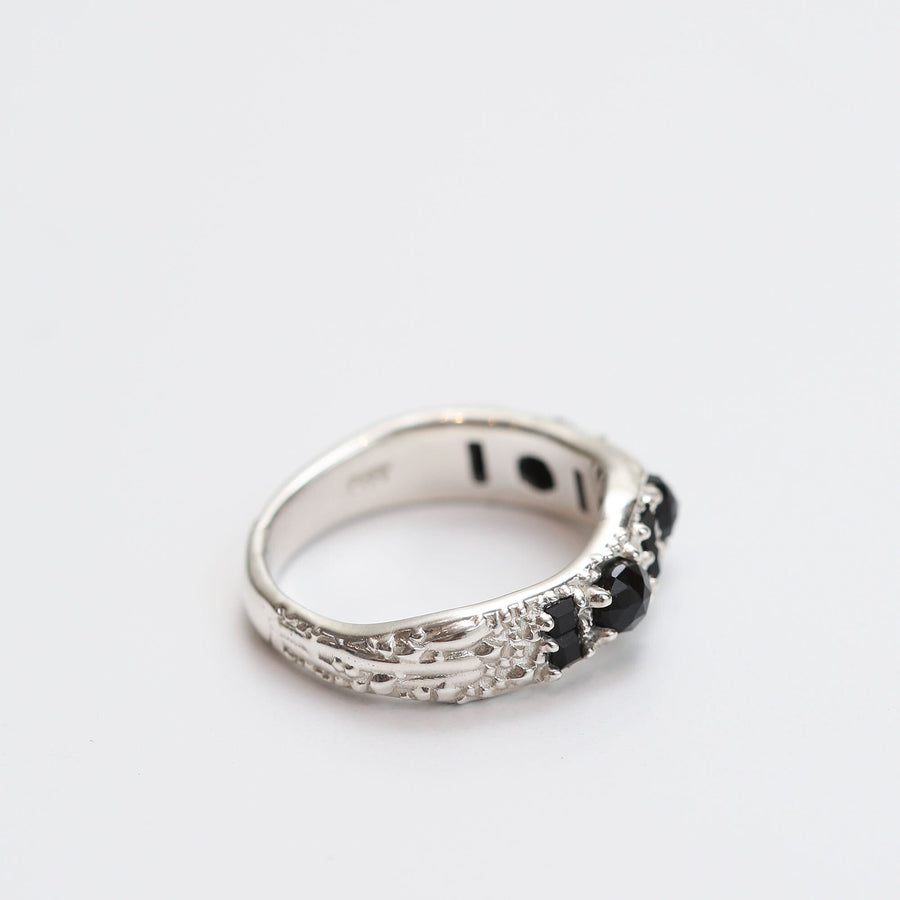 Angela Monaco Jewelry Philadelphia ring of the nile silver and onyx
