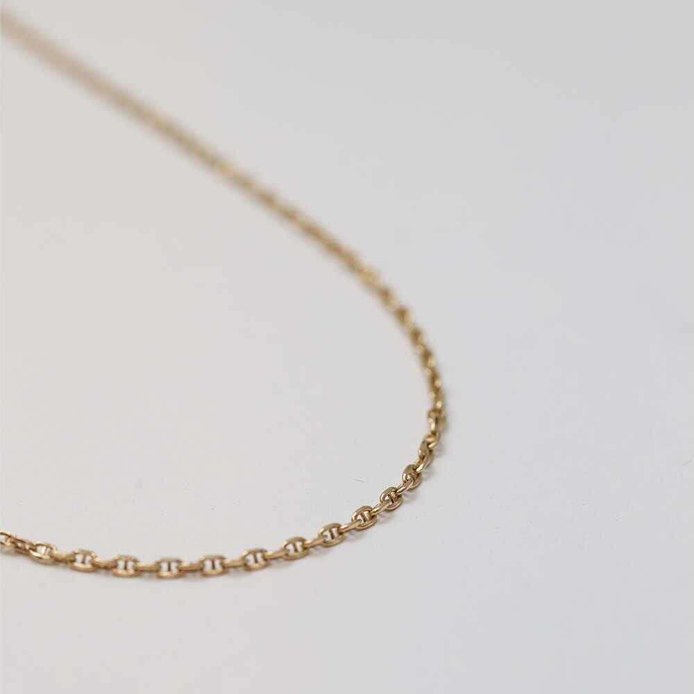 Angela Monaco Jewelry philadelphia protection pendant 14k yellow gold with signature AMJ bail