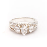 TRI-REALM MATRIX RING | 14K GOLD & HERKIMER