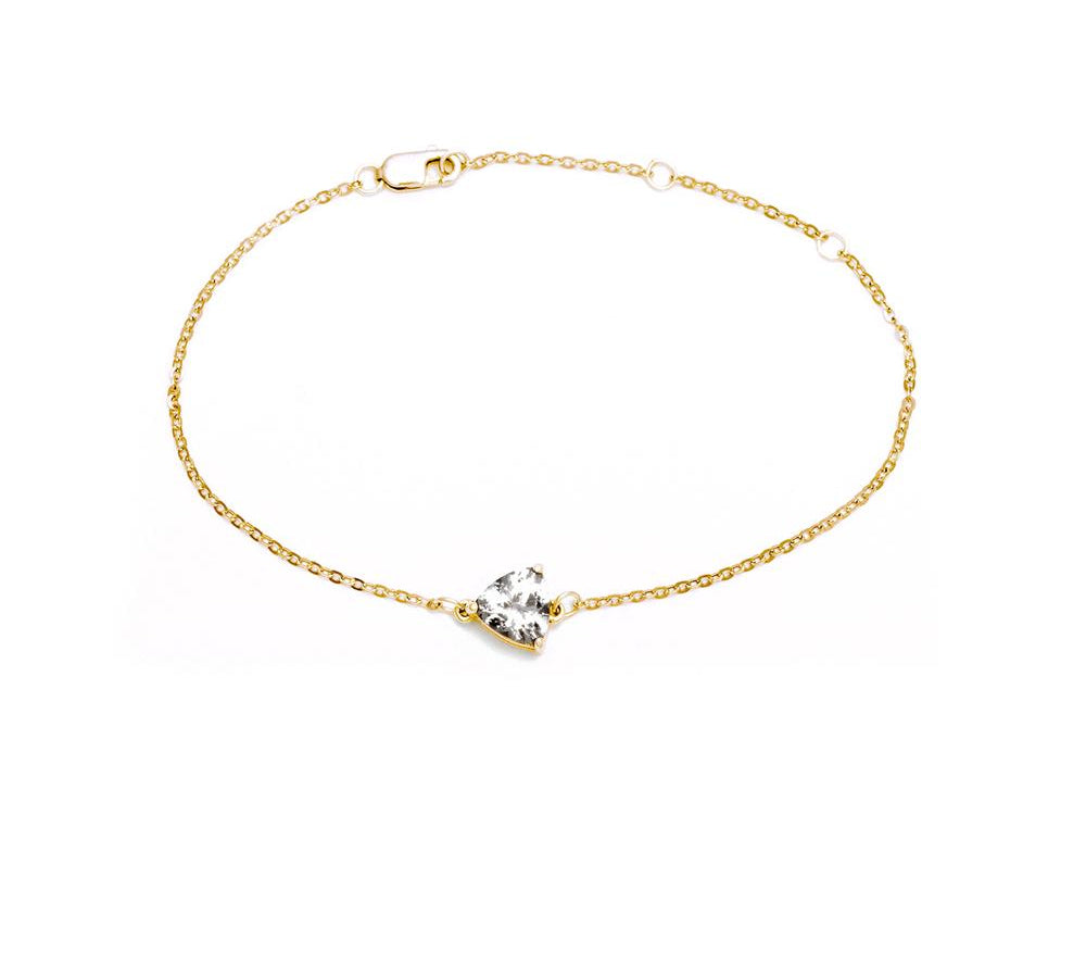 EROS TRILLION BRACELET | 14k GOLD & HERKIMER - AngelaMonacojewelry