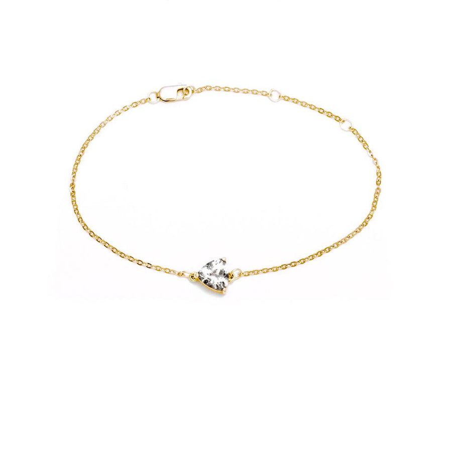 EROS TRILLION BRACELET | 14k GOLD & HERKIMER - AngelaMonacojewelry