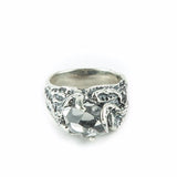 CALDERA RING | SILVER & HERKIMER - AngelaMonacojewelry