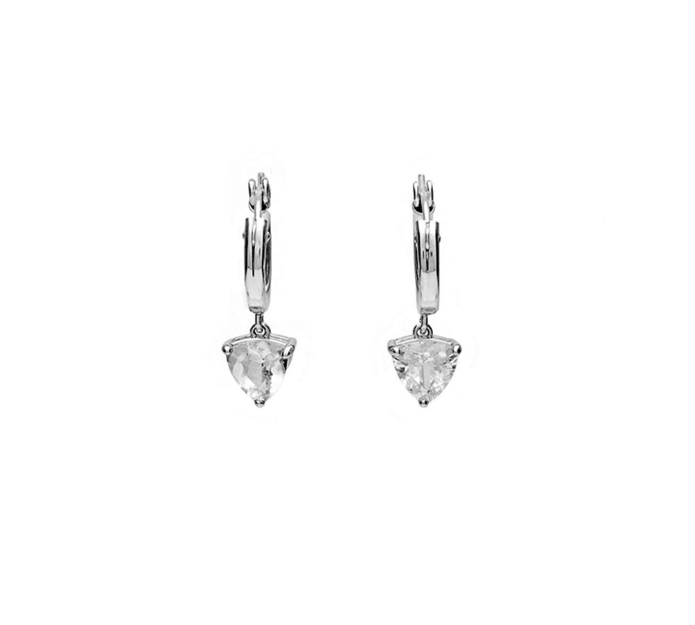 EROS TRILLION HOOP EARRINGS | SILVER & HERKIMER - AngelaMonacojewelry