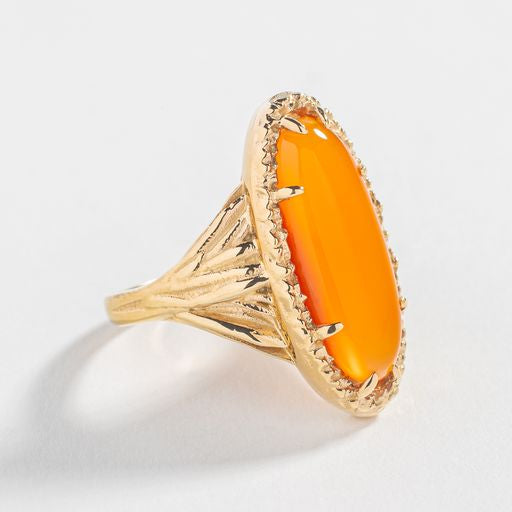 ROOTS TO SEED RING | CARNELIAN