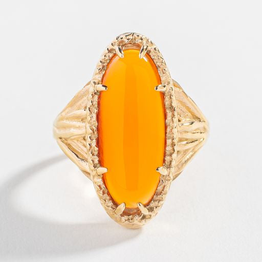 ROOTS TO SEED RING | CARNELIAN
