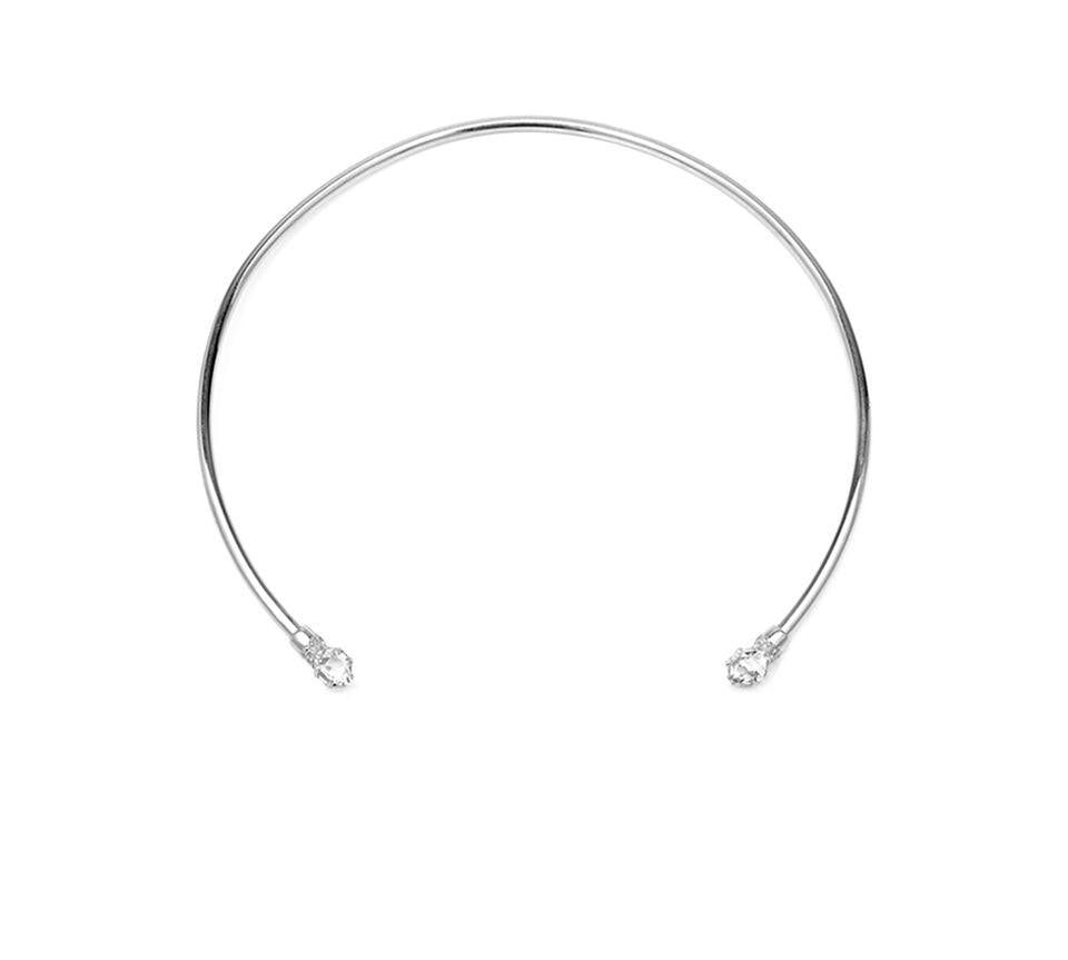 PASSAGE COLLAR | SILVER & HERKIMER - AngelaMonacojewelry