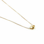 TINY BUT MIGHTY CAST CRYSTAL NECKLACE | GOLD VERMEIL - AngelaMonacojewelry