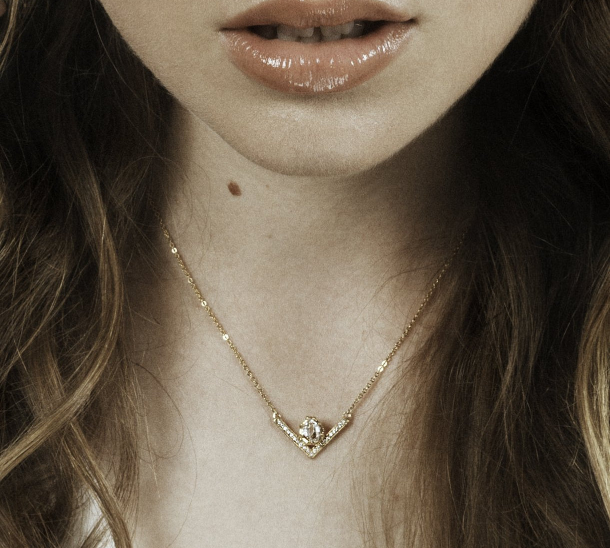 Necklace - VENUSIAN NECKLACE | SILVER & DIAMONDS